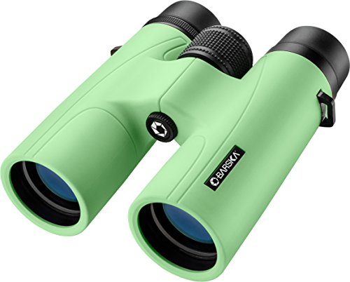 BARSKA AB12974 Crush Binoculars for Hunting, Hiking, Events, Sports, etc, 10x42mm, Pistachio Green