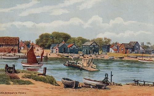 Impression d'affiches art portrait Traversier de Walberswick Alfred Robert Quinton toile 60x90