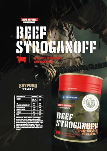 Skyfood - Beef Strogonow Self-Heating Dish – Bild 3