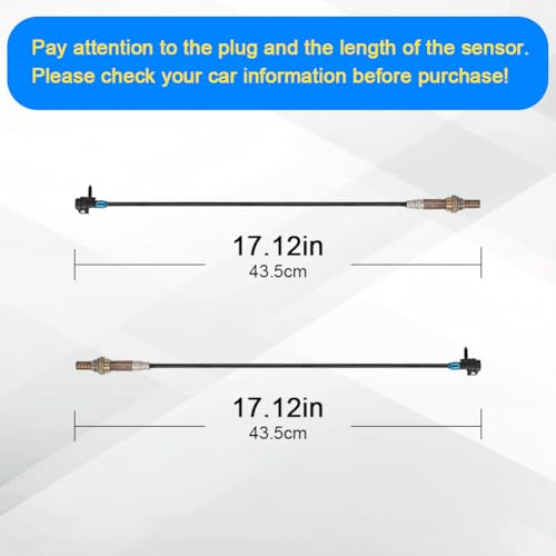 JDMON 2PCS Sensor de Oxígeno para Chevy y GMC miniatura 6