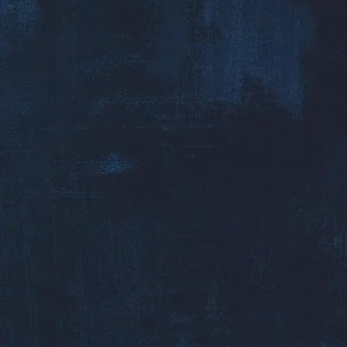 Premium True Blue Grunge Quilt Backing Fabric - 108 Inch Wide, Perfect for Your Quilting Projects