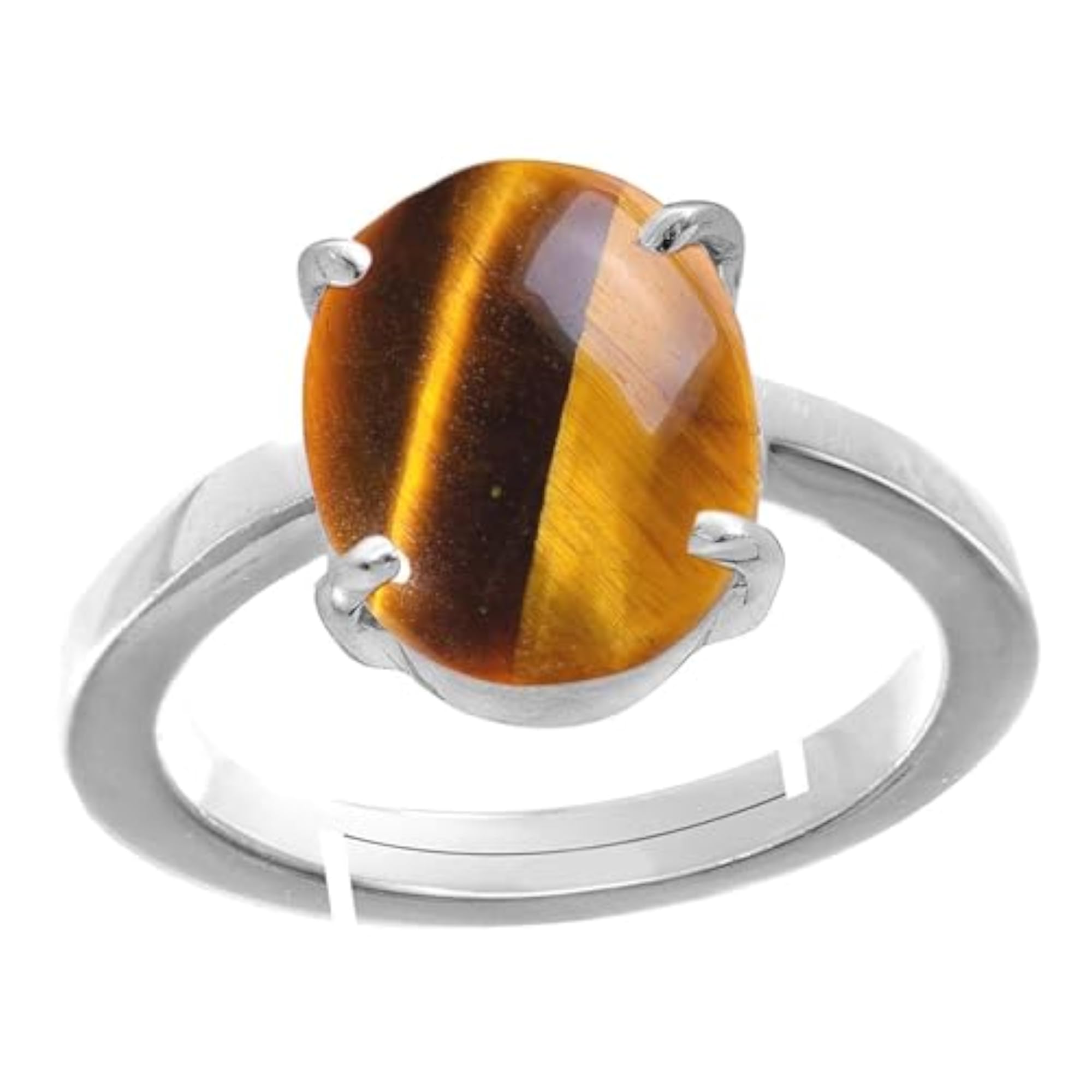 Tiger's Eye Stone Ashtadhatu Pendant Locket, 8.00 Ratti