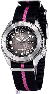 Seiko Brown Dial Analog automatic water resistant watch for Men SRPF65K1, BROWN, bracelet