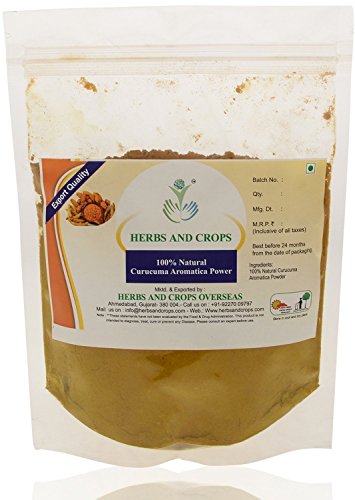 Herbs And Crops 100% Pure Natural Organically Grown Curucuma Aromatica (Herbal Turmeric) Powder (227g / (1/2 lb) / 8 ounces)