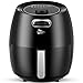Friggitrice ad Aria Calda 6,5 Litri, Uten Air Fryer XXL con Più Accessori e Ricette PDF, Tempo e Temperatura Personalizzati, PFOA e BPA Free, 1800W