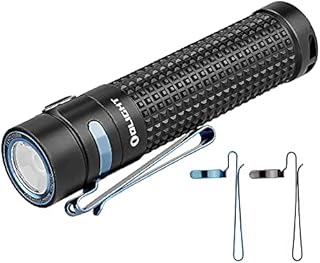 OLIGHT S2R Baton II Rechargeable LED Torch, 1150 Lumens IPX8 Waterproof Pocket Handheld Flashlight for Daily Use, Camping, Hiking, Dog Walking, Biking and Other Outdoor Activities