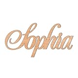 Wood Name Sign 8 - 60 inch, Custom Name Wooden Sign, Wedding Sign, Custom Last Name Sign, Baby Name