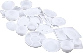 33 個 のキッチンの装飾のおもちゃ ミニハウスキッチンアクセサリー キッチン食器 キッチン用品 料理を演奏するふりをします ディナー料理 食器ミニチュア