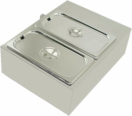 TXGJWRA Electric Chocolate Tempering Machine with Automatic Temperature Control for Restaurants and Cake Shops,2 Grid - 1