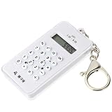 Petit porte-clés : design, mini calculatrice peut être utilisée pour répondre à toutes sortes de besoins, porte-clés