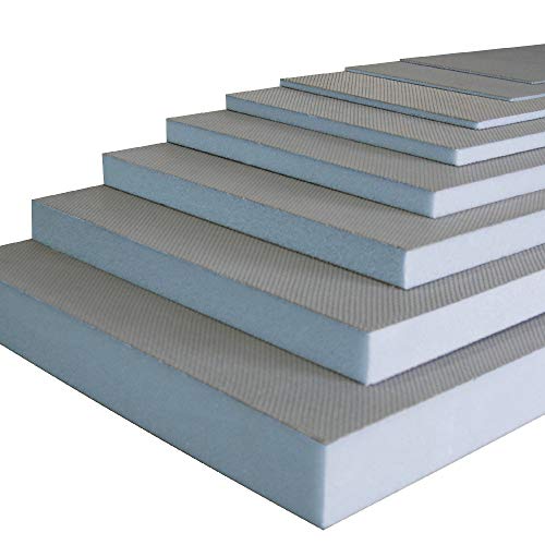Panneau de construction à carreler 250 cm x 60 cm x 12,5mm d'épaisseur