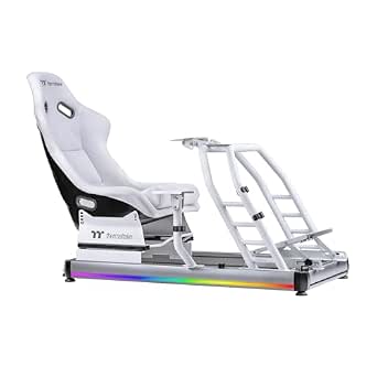Thermaltake GR500 White Racing Simulator Cockpit