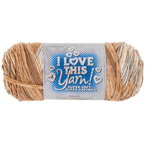 Image of Hobby Lobby Print I Love This Yarn, 870 After-Dinner Laughs, Set of 2 | 4 Medium Weight, 252 Yards Per Skien, For Crocheting & Knitting