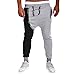Produktbild UJUNAOR Männer Haremshose Herren Aladinhose Alternative Kleidung Pumphose Hose Aladinhose Goa Hose Yoga Hose Harem Hippie Pants Mit Reißverschluss Kordelzug(Grau,EU 54/CN XL)