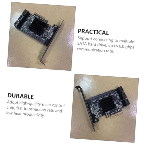 Carte PCIe SATA 10 ports à haute performance pour l'installation sans pilote