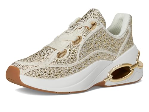 Michael Kors Women's Toni Trainer, Cream, 5.5 by Michael Kors - Used condition - Image 8