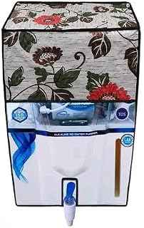 BestofKart Premium RO Water Purifier Cover, Waterproof & Dustproof, Floral Design, 40.6 x 20.3 x 53.3 cm