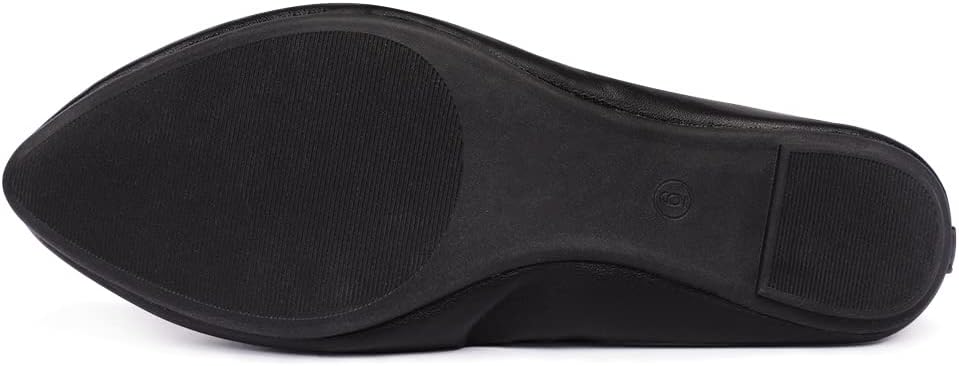 Women's Ballet Flat Slip On Flats - Classic Casual Dress Shoes, Foldable Portable Travel Ballet Walking Shoes - Image 5