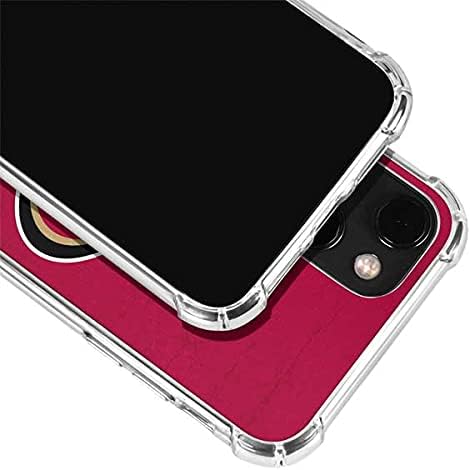 Skinit Clear Phone Case Compatible with iPhone 13 - Officially Licensed NFL San Francisco 49ers Distressed Design