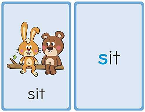 First Phonics Flashcards: Letter Flash Cards For Preschool And Pre-K, Ages 3-5, Phonics Game For Kids, Abc Learning, Learn To Read, Consonant And Vowels, Blending, Memory Building (The Reading House) #TOP6