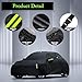 Car Cover Custom Fit for Volkswagen Beetle 2 Door 1998-2019, Waterproof All Weather Full Exterior Cover Rain Sun Hail Protector Car Cover with Door Zipper