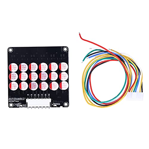 Ecualizador activo para baterías, ecualizador activo equilibrador de grupo completo, placa accesorio para transferencia de energía para batería de litio ternaria y batería LTO (6S) miniatura 1