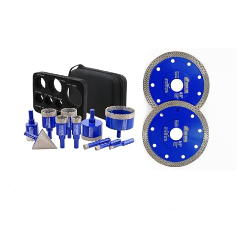 Kit de brocas diamantadas para cerámica y mármol miniatura 1