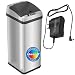 iTouchless Lux. Edition 13 Gallon Automatic Sensor Kitchen Trash Can, 49 Liter Stainless Steel Garbage Can