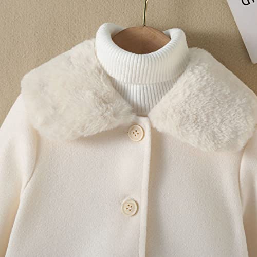 Toddlercoat Girl's Coat Simple Casual Coat Girl's Autumn Winter Tops Outwear Warm Kids Rain Coat4