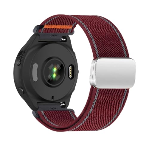 �i�C�����o���h �Ή� Garmin Forerunner 265 46mm �����o���h �L�k�� �}�O�l�b�g�o�b�N�� �����\ �ʋC�� �y�� �X�|�[�c �i�C���� �x���g�R���p�`�u�� Garmin Forerunner 265 46mm ���f�B�[�X �����Y ��
