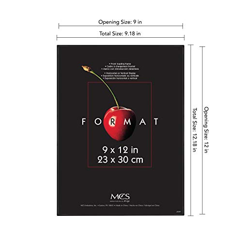 MCS Format Slim Profile Black Picture Frames #TOP15