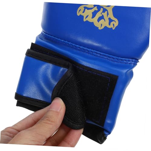 Guantes de boxeo infantil con protección de PU para un entrenamiento seguro de kickboxing. 3