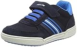 atmungsaktiv Geox J POSEIDO Boy B Sneaker, Navy/Sky, 34 EU