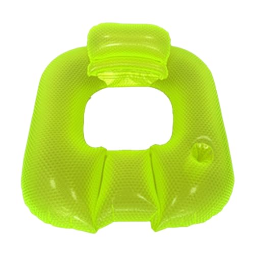 Chaise longue gonflable de piscine avec dossier carré pour adulte