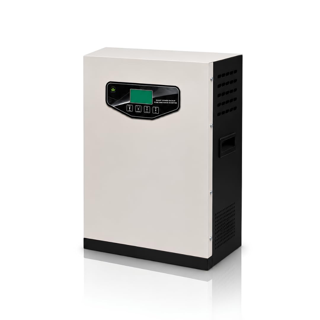 JACKVOLT® 2000VA All-in-One Lithium Inverter with Inbuilt Battery | Wall Mounted Smart UPS for Home, Office & Shop | Pure Sine Wave Power Backup | Maintenance-Free | Long Life 12–15 Years-image-4