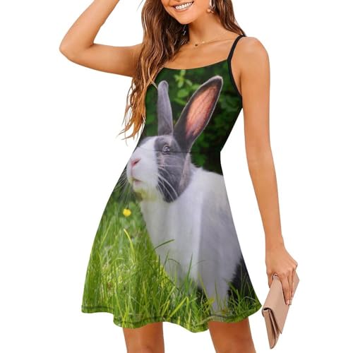 Robe d'été sans manches jupe courte et cami dress de plage