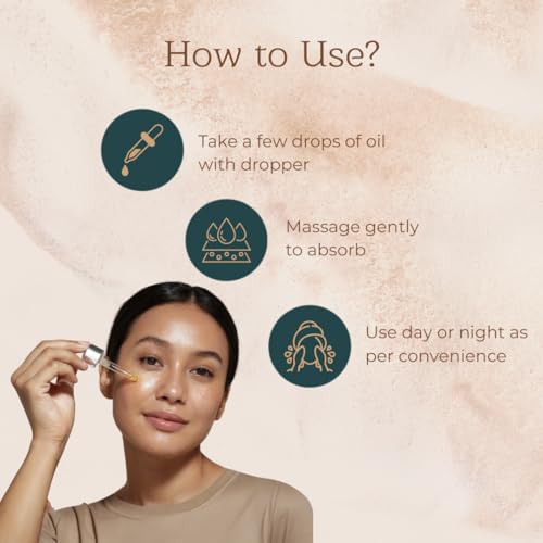 Image of Face Oil for Glowing Skin | Helps in Dark Circles Removal | Helps Reduce Dark Spots & Pigmentation | Helps Reduce Fine Lines & Wrinkles | For Both Men & Women | 50 ml (Pack of 3)
