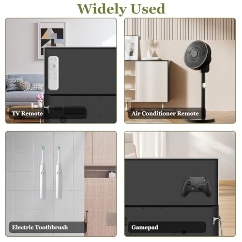 5-teilige Fernbedienungshalter zur Wandhalterung Fernbedienung, selbstklebende TV-Fernbedienungshalter mit magnetischer Fernbedienung Halterung Wand, Wand-Fernbedienungshalter, Fernbedienungshalter