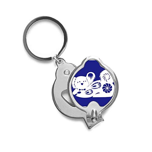 Ongle cutter Année de la Chine motif chien pour votre trousse beauté