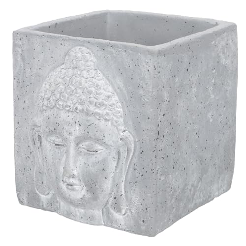 Pot de fleur Bouddha ciment cache-pot succulentes pour decoration maison - 2