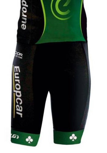 Amazon.co.jp: 自転車ウェア 2013 「Europcar」 ビブショーツ 新城幸也