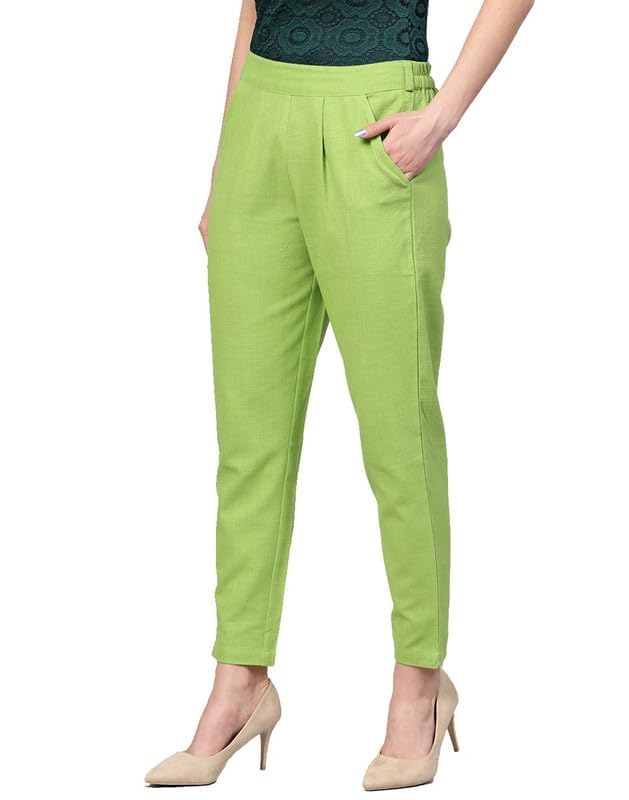 Image of DIGITAL SHOPEE Women's Regular Fit Casual Pants