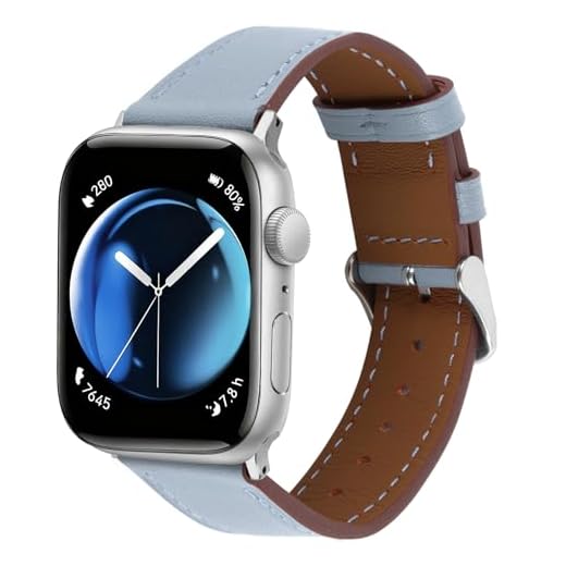 Italy Genuine Leather Bands Women Men Compatible with Apple Watch 38mm 41mm 40mm 42mm 44mm 45mm 46mm 49mm, iWatch Straps Smartwatch Replacement Band for Ultra SE 3/2/1 Series 11 10 9 8 7 6 5 4 3 2 1