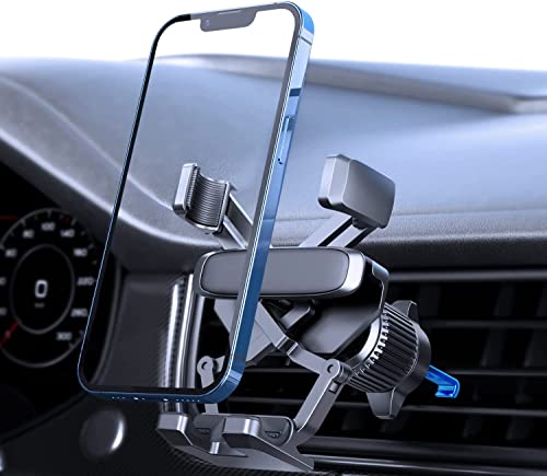Phone Mount For Car Phone Holder [Upgraded Metal Hook Clip] Gravity Phone Holder Car Mount For Iphone Air Vent Clip Auto Lock Car Cell Phone Holder Mount Cradle In Vehicle Fit For Smartphone #TOP7