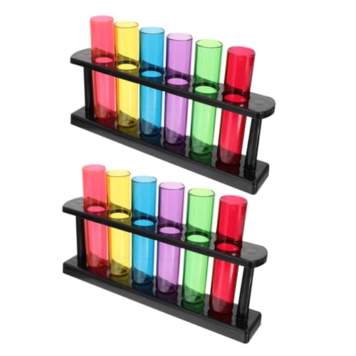 Unomor 2 Sets Plastic Test Tube Holders