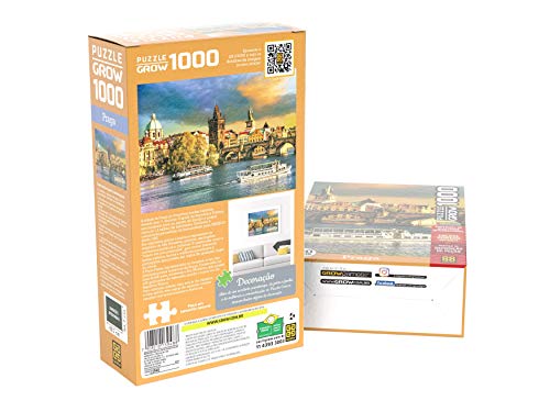Quebra-cabeça Praga 1000 peças GROW - exclusivo Amazon