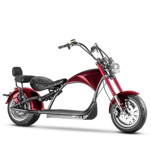eAhora M1P [2024 Upgraded] 37Mph 2000W Electric Motorcycle for Adults