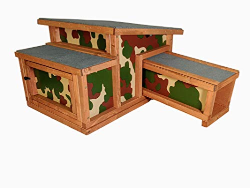 The Hutch Company Hedgehog Heat Reflecting Hibernation & Re-feeding Outpost House