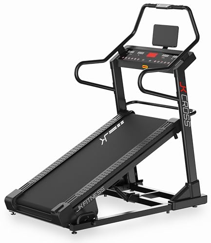 Jk Fitness [Tapis Roulant Cross Con Inclinazione Fino Al 45% Modalità Climb E Corsa] Treadmill Incline Trainer Motore 3.5 Hp 16Km/H Nastro 50X130 Prog