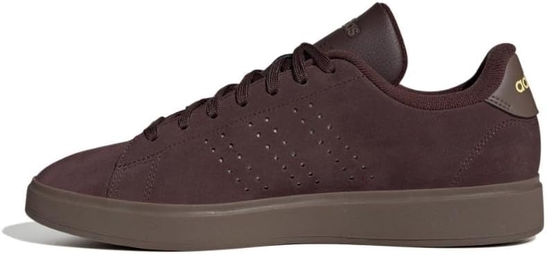 adidas Mens Advantage 2.0 Lace Up Sneakers Shoes Casual - Brown